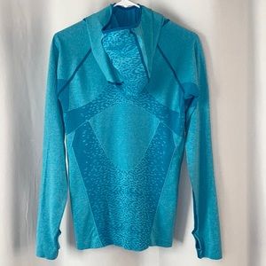 New Balance Long Sleeve Hooded Running Shirt